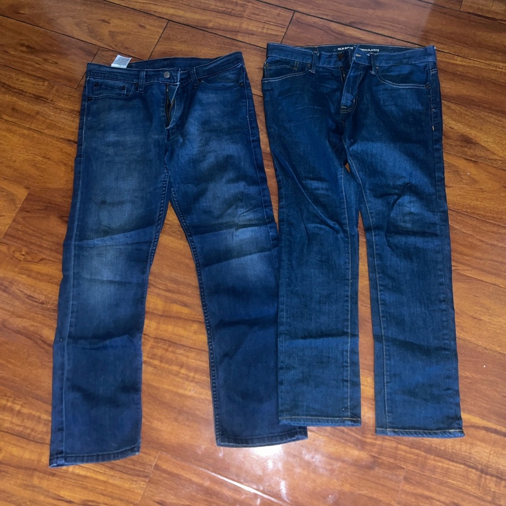 Levi's 513 Old Navy Skinny 31x30 Mens Jeans Lot